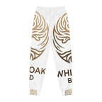Youth Joggers — White Oak Brand Gold Emblem All-Over Print