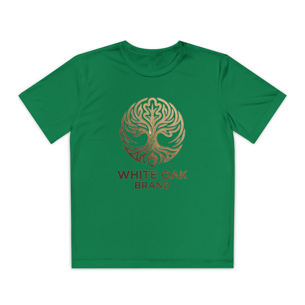 White Oak Brand Youth Tee — Tree Logo Athletic Shirt