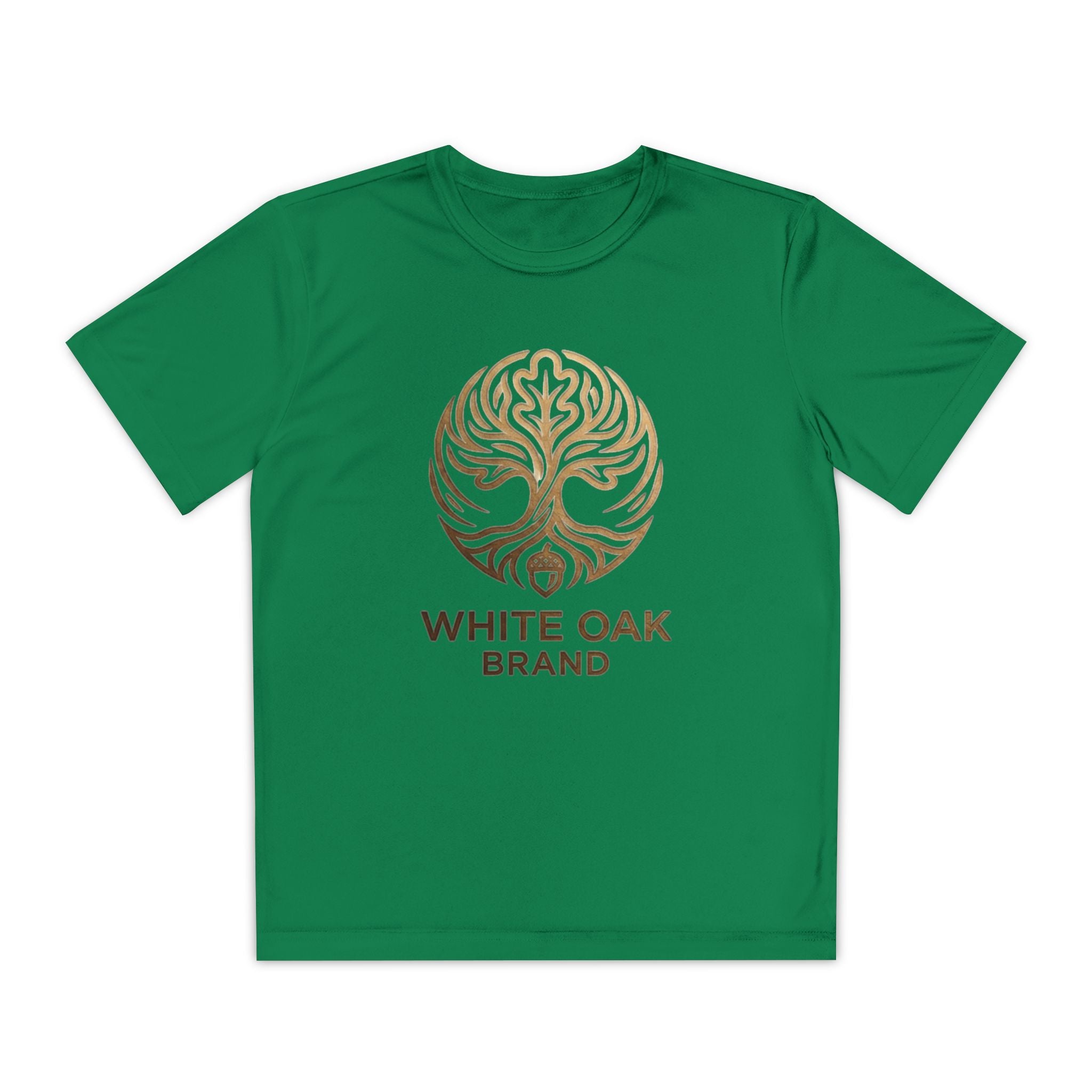 White Oak Brand Youth Tee — Tree Logo Athletic Shirt