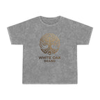 White Oak Brand Mineral-Wash Tee — Tree of Life Logo Shirt