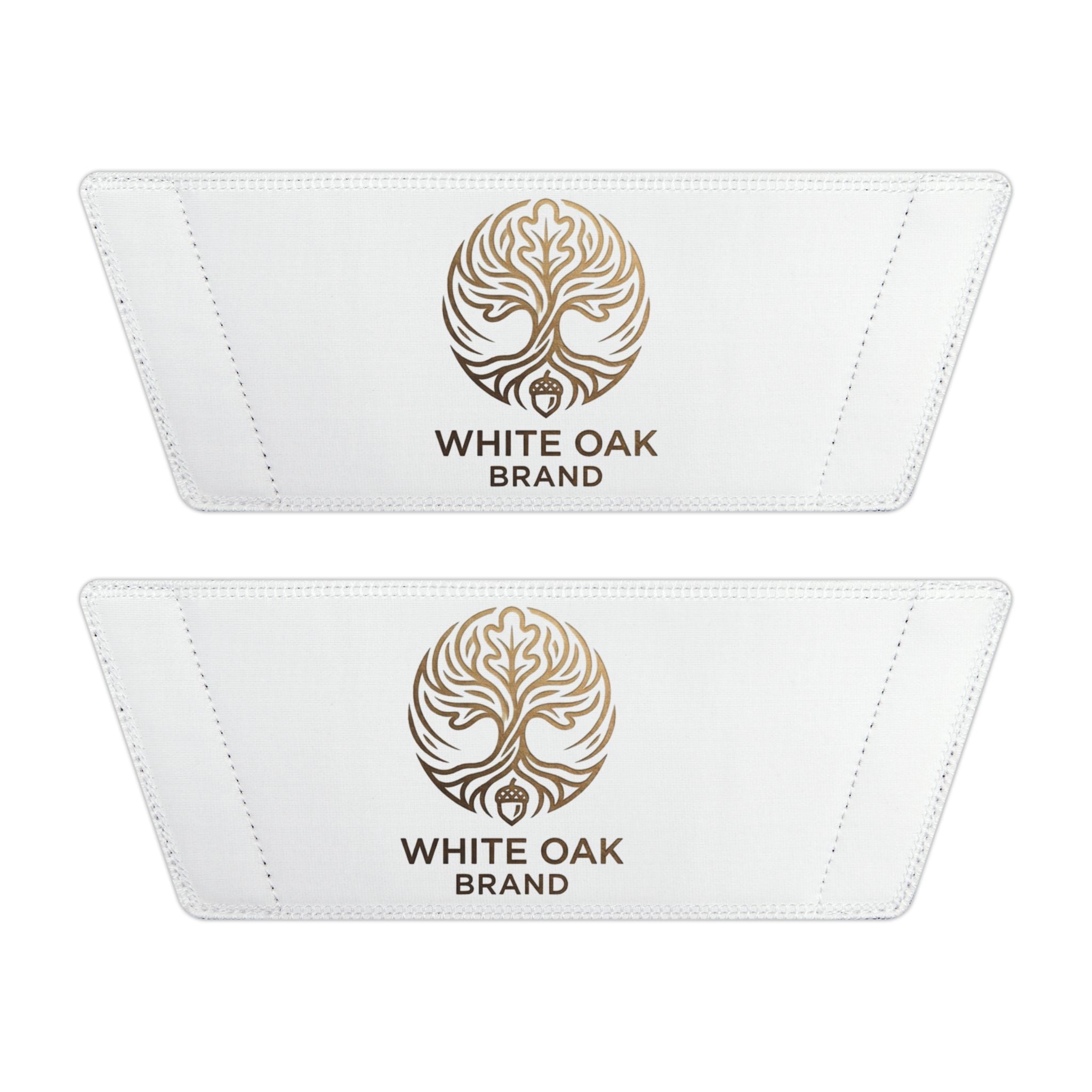 White Oak Logo Slide Sandals — Men's Removable-Strap Pool Slides