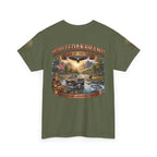 White Oak Brand 'Land of the Free' Graphic Tee — Patriotic Outdoorsman T-Shirt