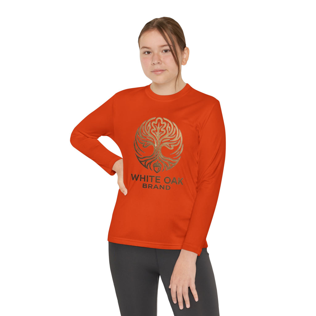 White Oak Logo Youth Long Sleeve Tee