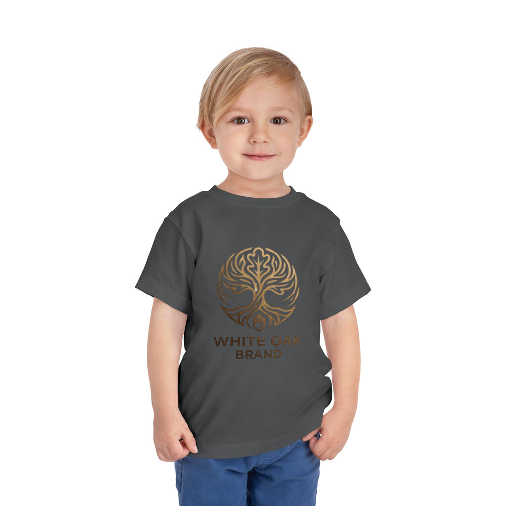 Toddler Tee — White Oak Brand Logo Kids' Short Sleeve Shirt