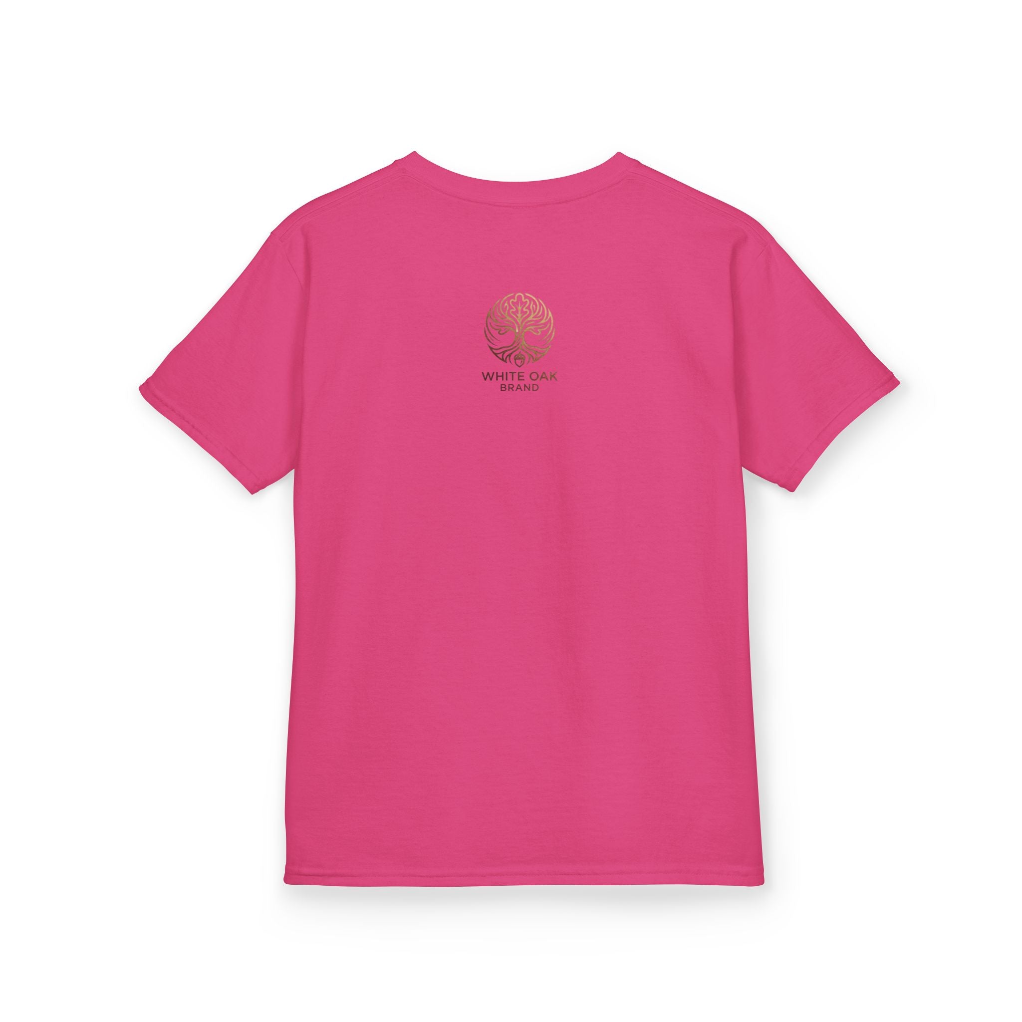Kids White Oak Tree Tee – Vintage Botanical Tree Graphic Shirt