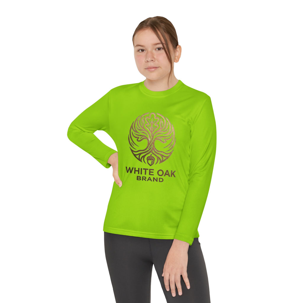 White Oak Logo Youth Long Sleeve Tee