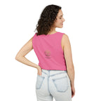 White Oak Brand Tank Top — Minimal Tree Logo Chest Print