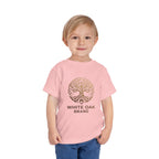 Toddler Tee — White Oak Brand Logo Kids' Short Sleeve Shirt