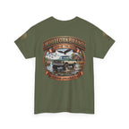 Vintage Truck Graphic Tee – WhiteOakBrand “Land of the Free” Cotton T-Shirt