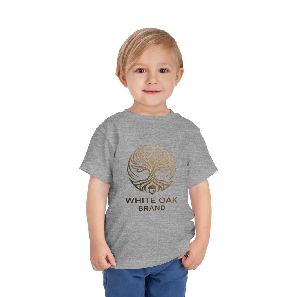 Toddler Tee — White Oak Brand Logo Kids' Short Sleeve Shirt