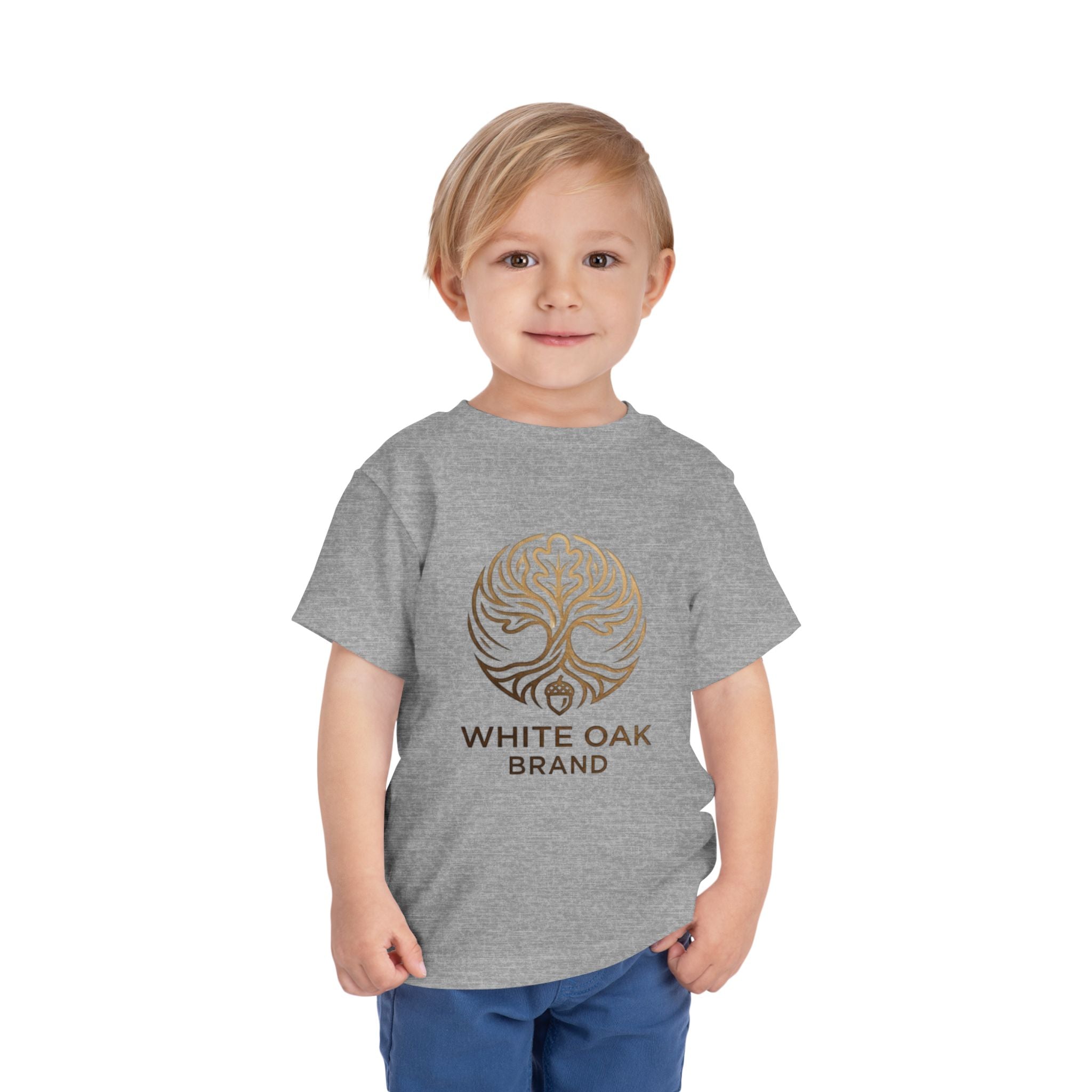 Toddler Tee — White Oak Brand Logo Kids' Short Sleeve Shirt