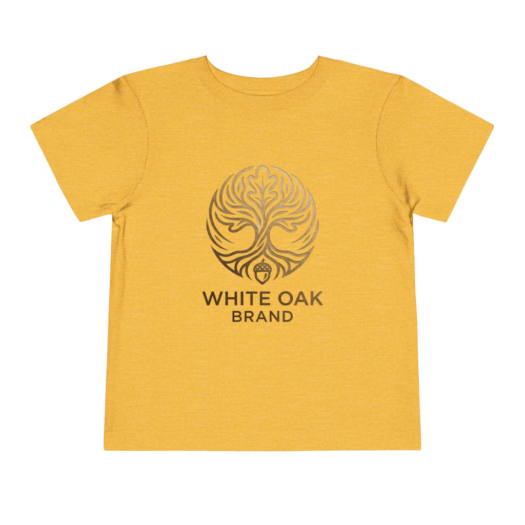 Toddler Tee — White Oak Brand Logo Kids' Short Sleeve Shirt