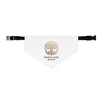 White Oak Logo Pet Bandana Collar – Branded Dog & Cat Accessory