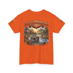 White Oak Brand 'Land of the Free' Graphic Tee — Patriotic Outdoorsman T-Shirt
