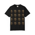 White Oak Brand Repeat Logo T-Shirt — Vintage Tree Skull Graphic Tee