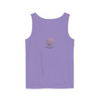 White Oak Brand Tank Top — Minimal Tree Logo Chest Print