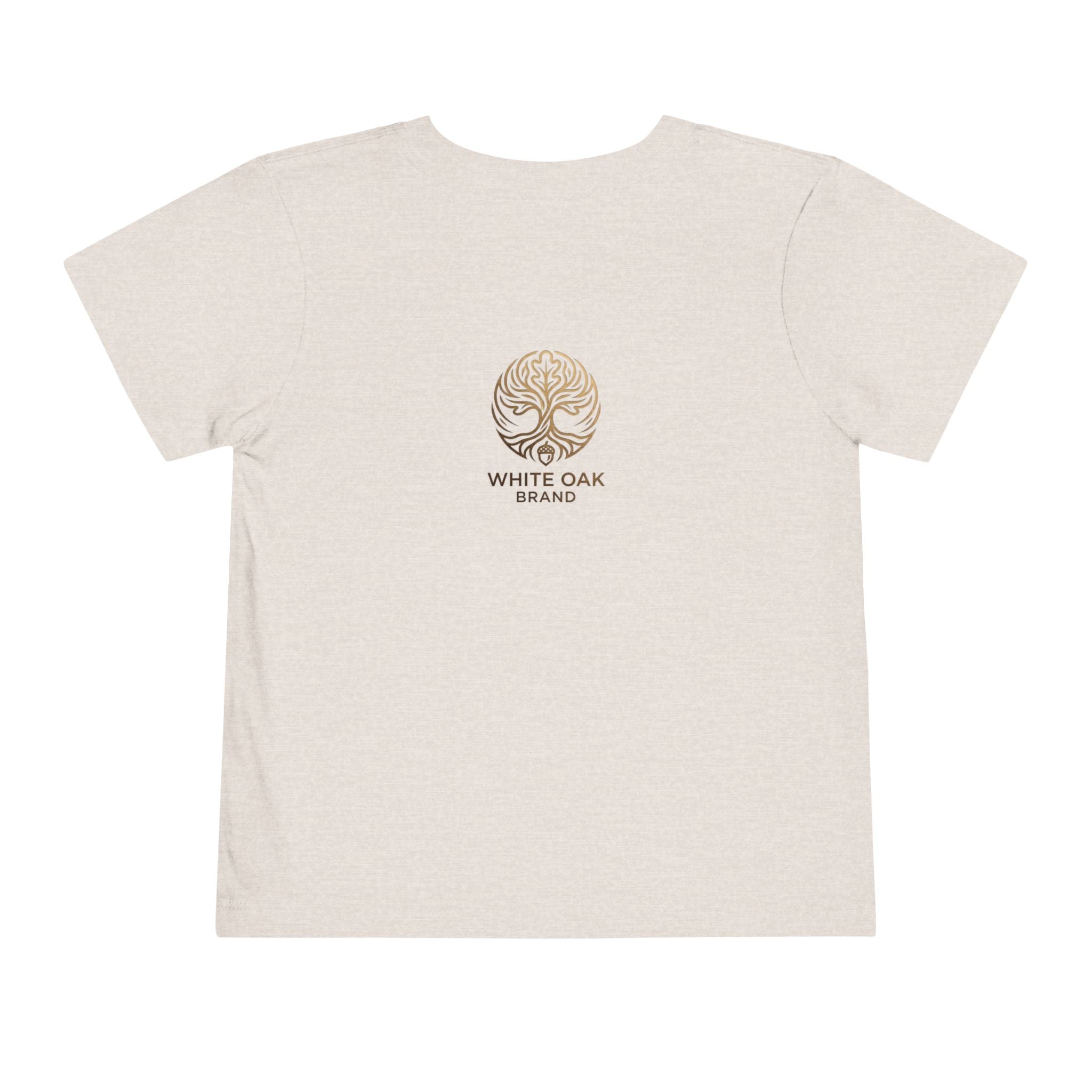 Toddler Tee — White Oak Brand Logo Kids' Short Sleeve Shirt