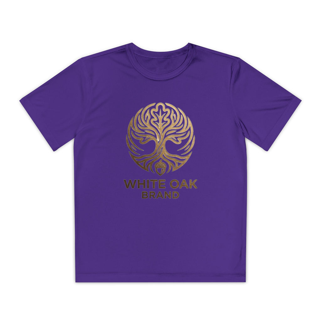 White Oak Brand Youth Tee — Tree Logo Athletic Shirt