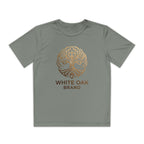 White Oak Brand Youth Tee — Tree Logo Athletic Shirt
