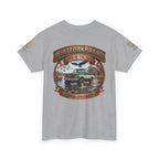 Vintage Truck Graphic Tee – WhiteOakBrand “Land of the Free” Cotton T-Shirt