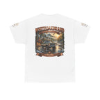T-Shirt — White Oak Brand Appalachian Strength Graphic Tee (Truck, Mountains & River)