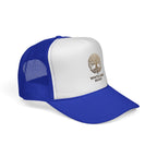 White Oak Brand Trucker Cap — Vintage Tree Logo Mesh Hat