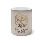 White Oak Brand Color-Changing Mug — 11oz Ceramic Heat Reveal