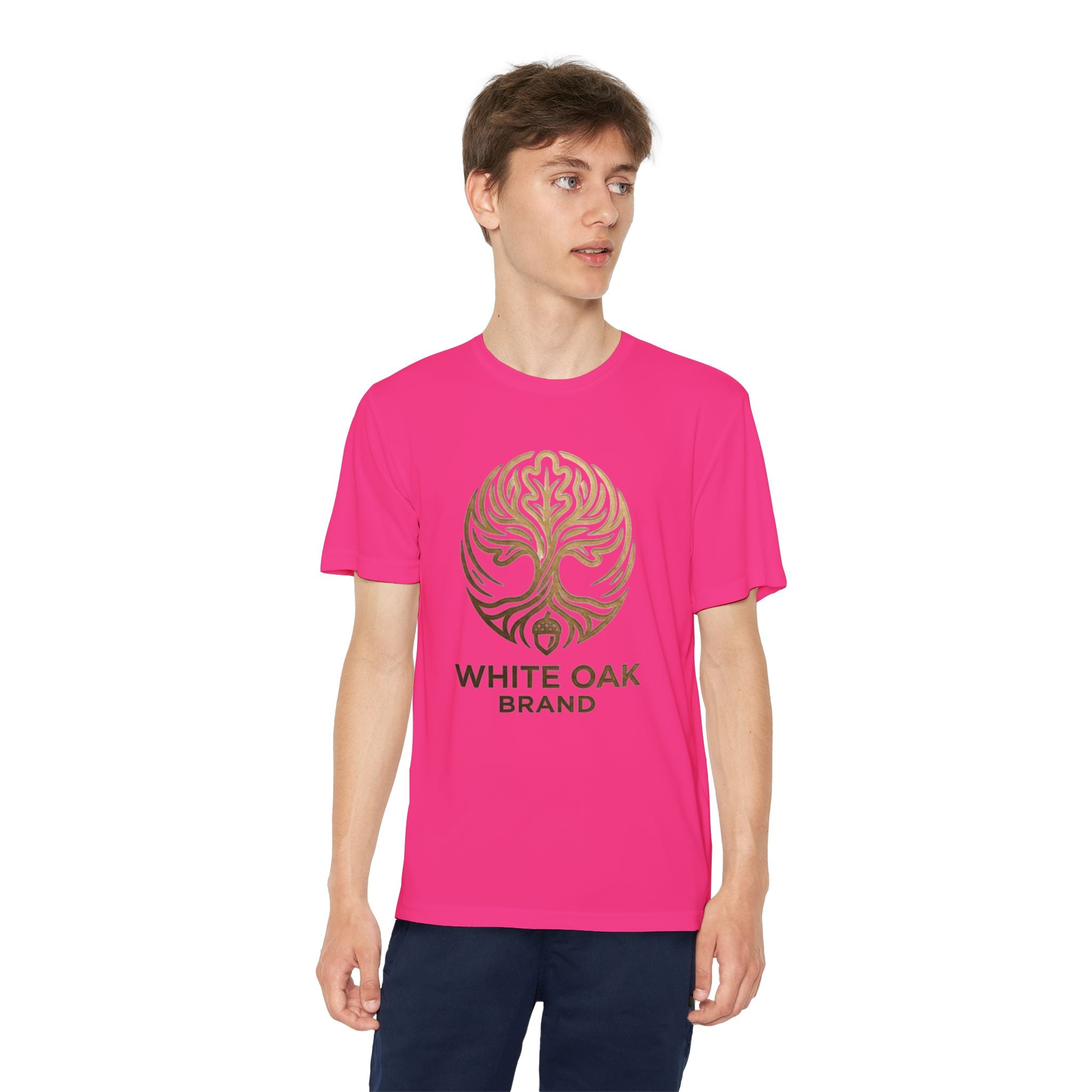 White Oak Brand Youth Tee — Tree Logo Athletic Shirt