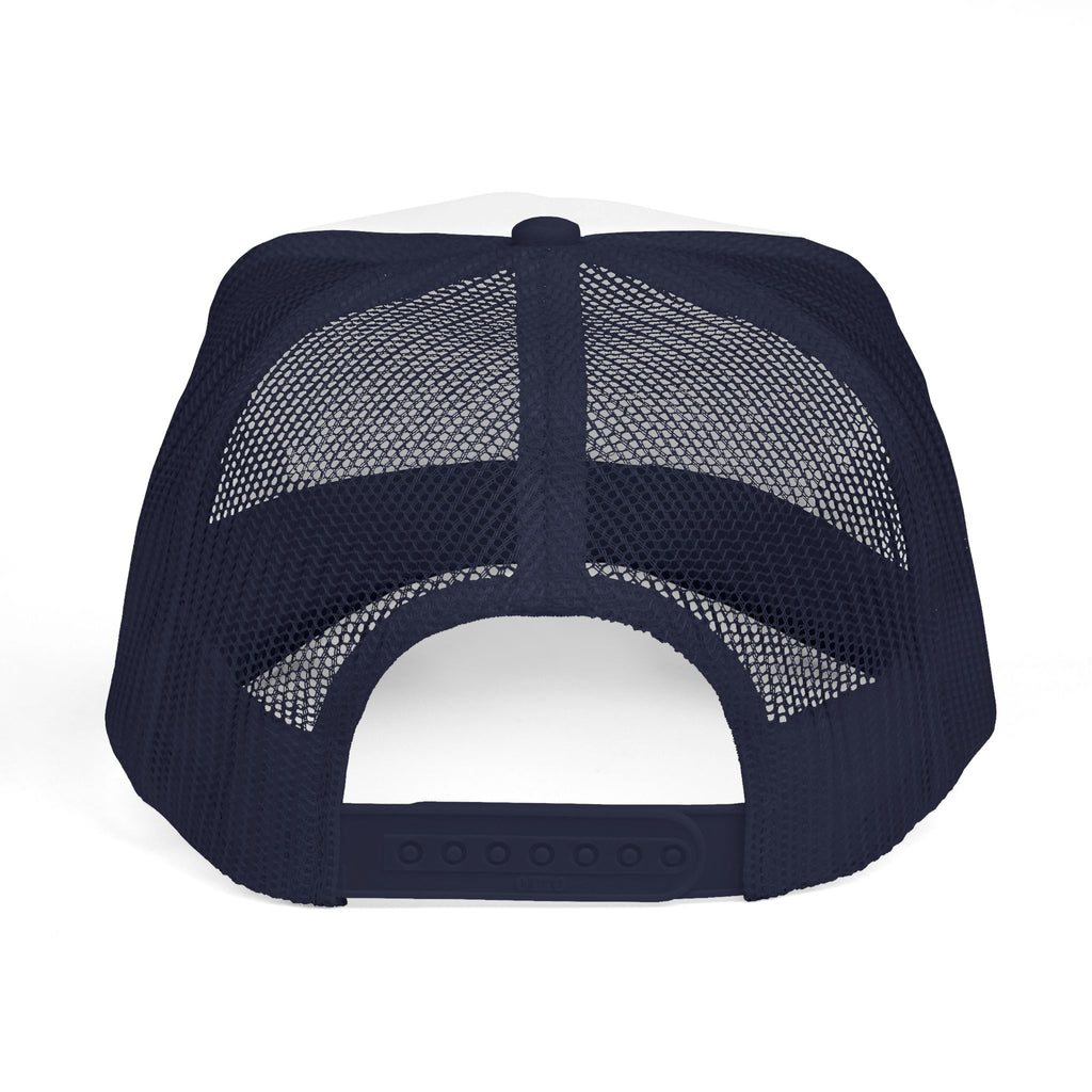 White Oak Brand Trucker Cap — Vintage Tree Logo Mesh Hat
