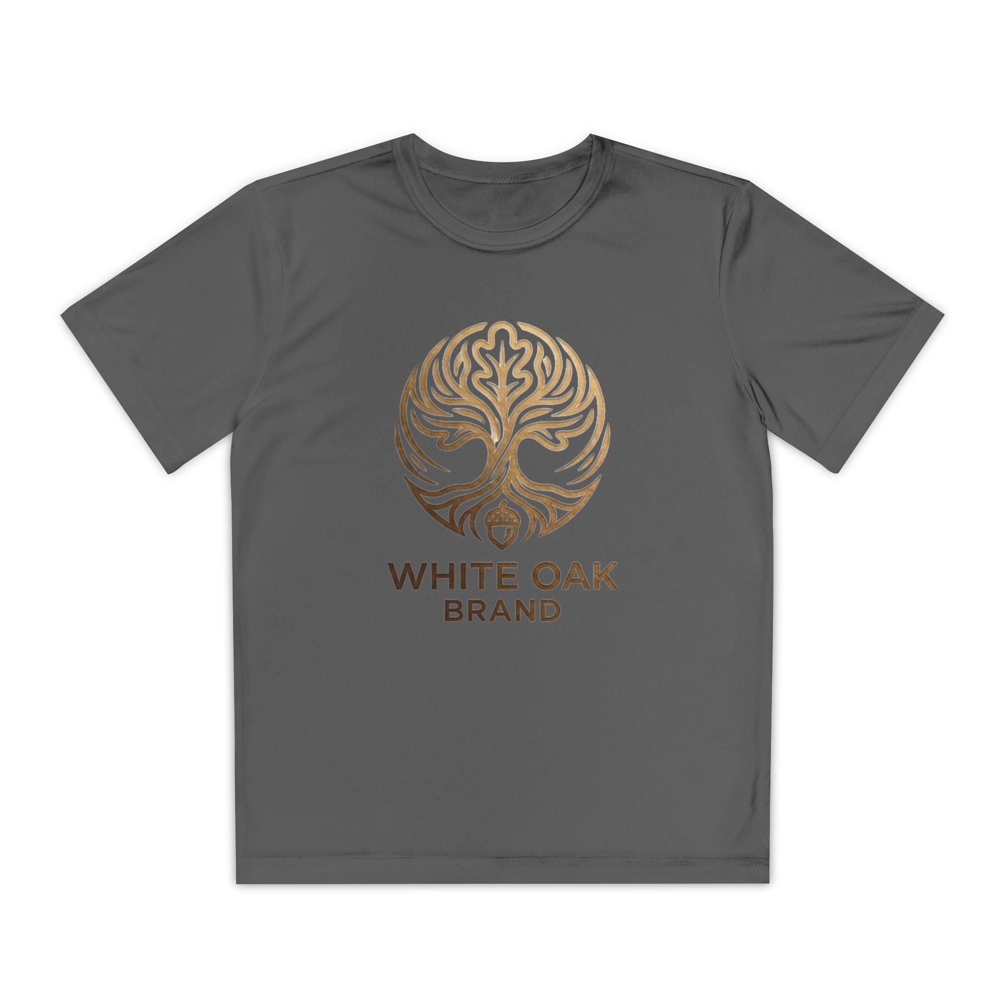 White Oak Brand Youth Tee — Tree Logo Athletic Shirt