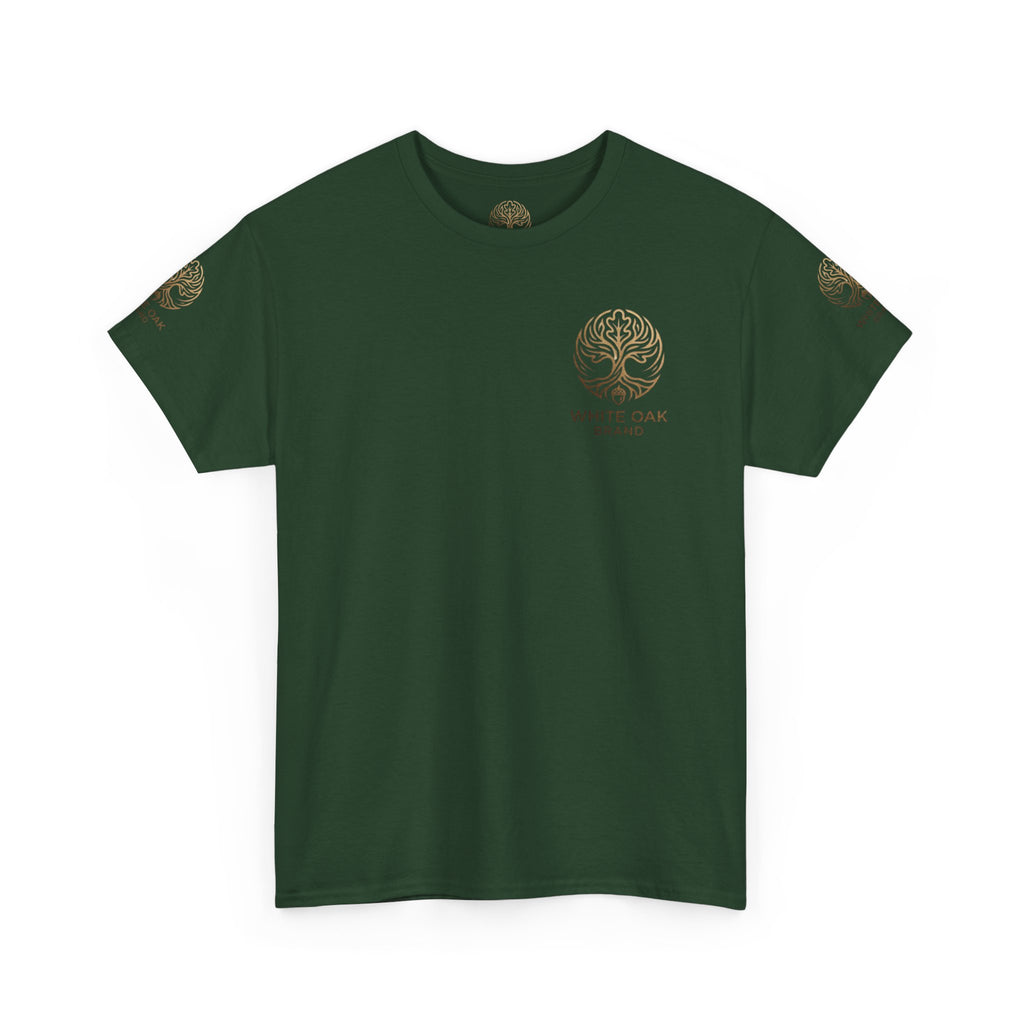 White Oak Brand 'Land of the Free' Graphic Tee — Patriotic Outdoorsman T-Shirt