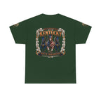 Kentucky Horse Team Graphic Tee — White Oak Bourbon Vintage-Style T-Shirt
