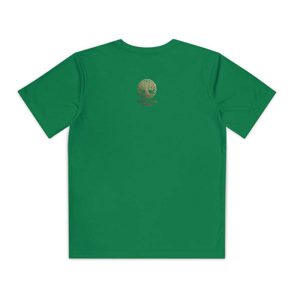White Oak Brand Youth Tee — Tree Logo Athletic Shirt