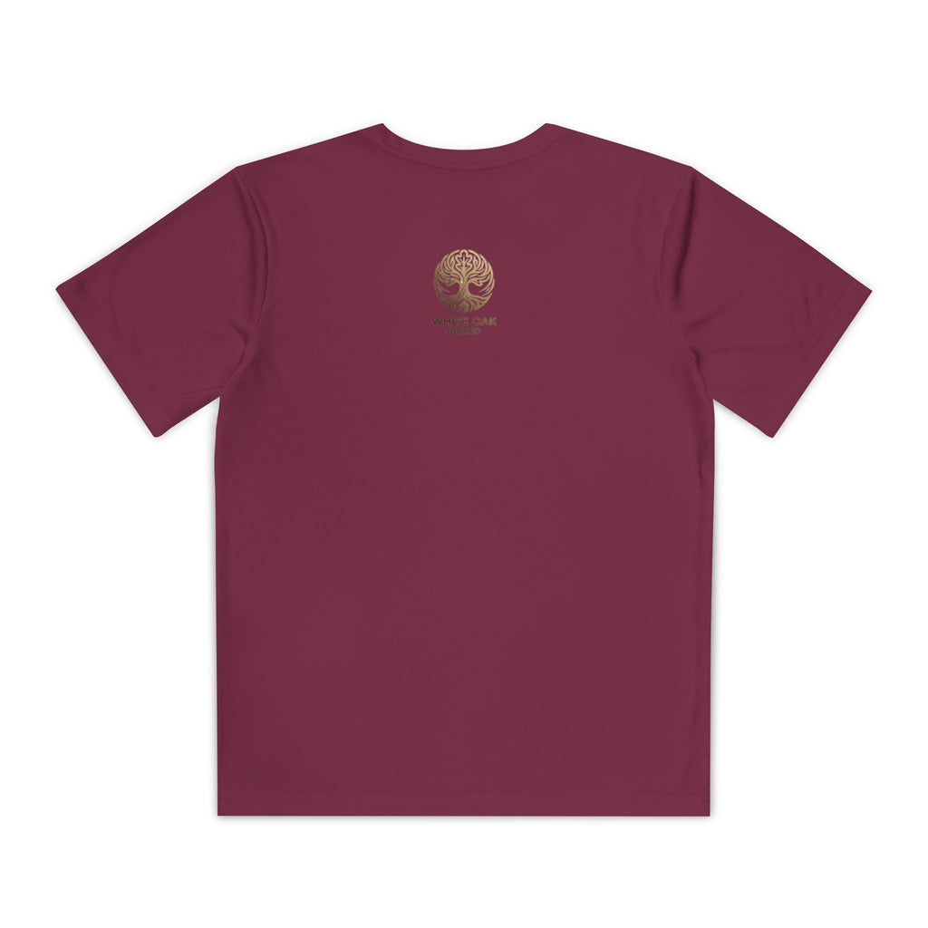 White Oak Brand Youth Tee — Tree Logo Athletic Shirt