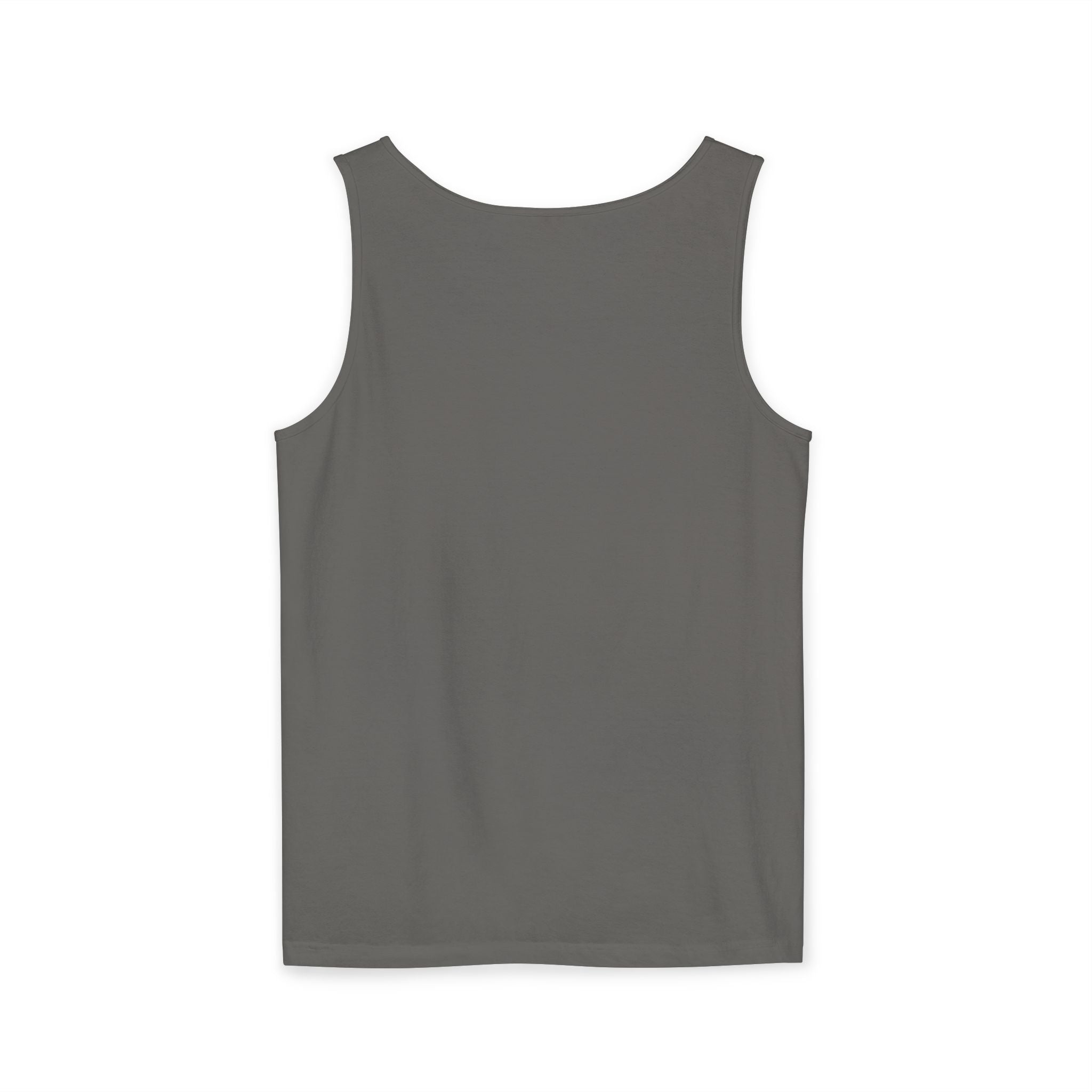 White Oak Brand Logo Tank Top — Minimal Tree Emblem Summer Tank