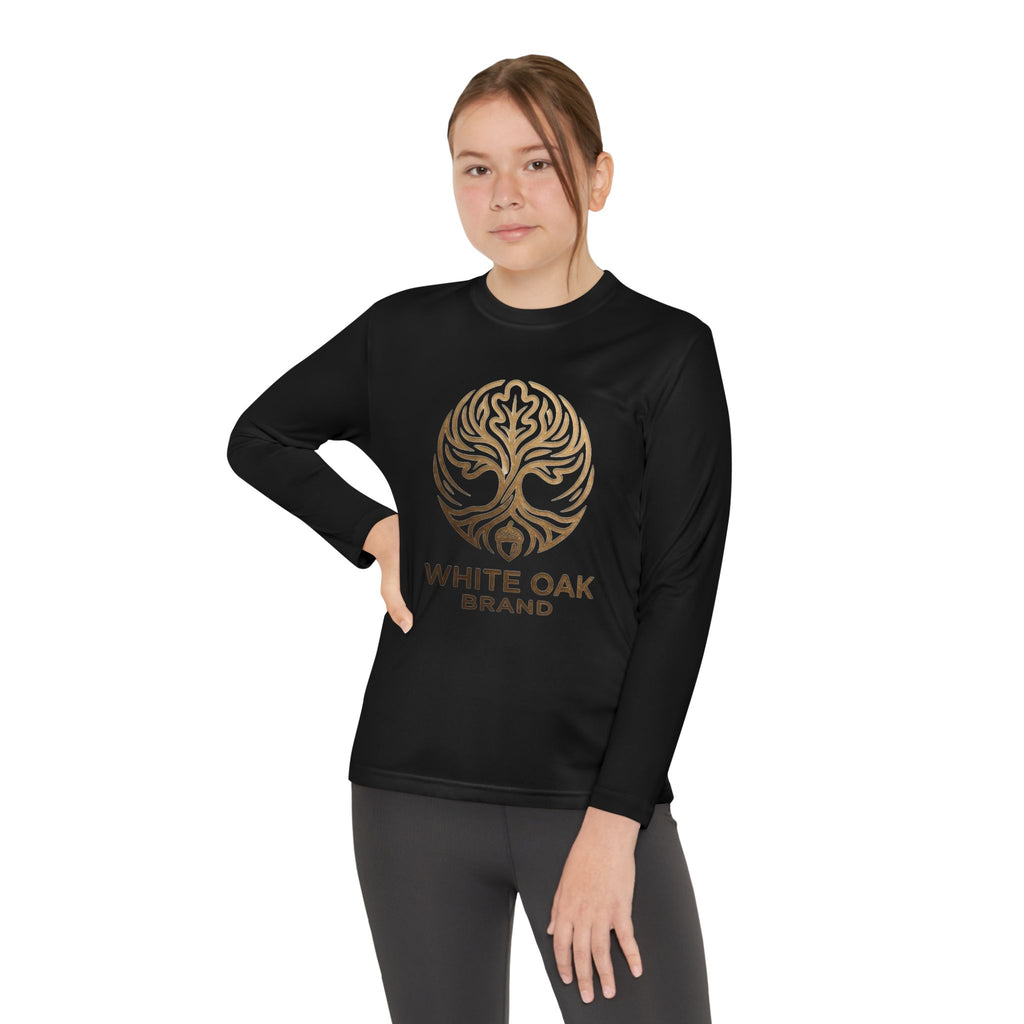 White Oak Logo Youth Long Sleeve Tee