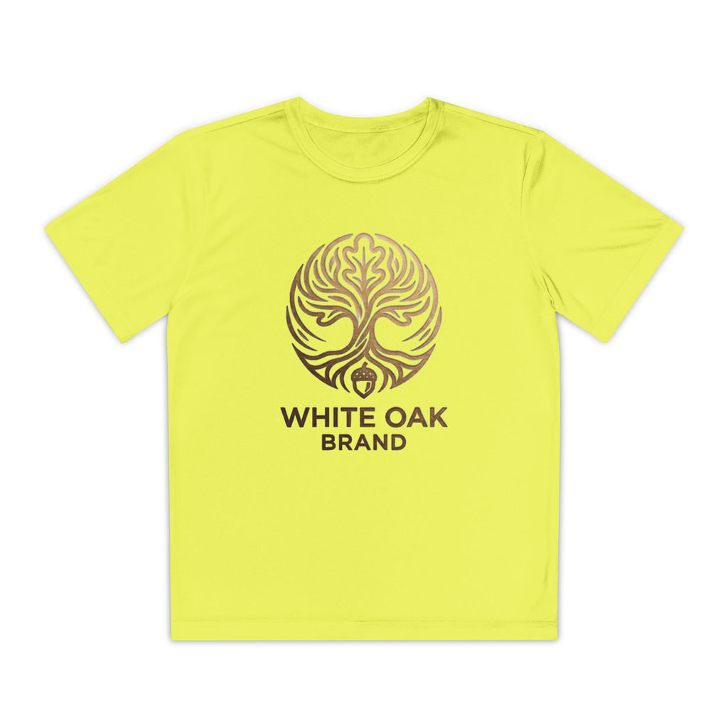 White Oak Brand Youth Tee — Tree Logo Athletic Shirt