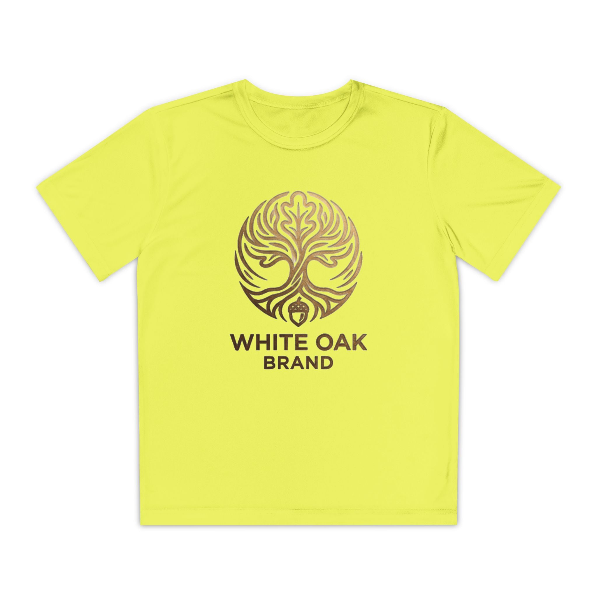 White Oak Brand Youth Tee — Tree Logo Athletic Shirt