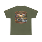 White Oak Brand 'Land of the Free' Graphic Tee — Patriotic Outdoorsman T-Shirt