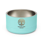 White Oak Brand Stainless Pet Bowl — 18oz Ceramic-Look Metal Dog & Cat Dish