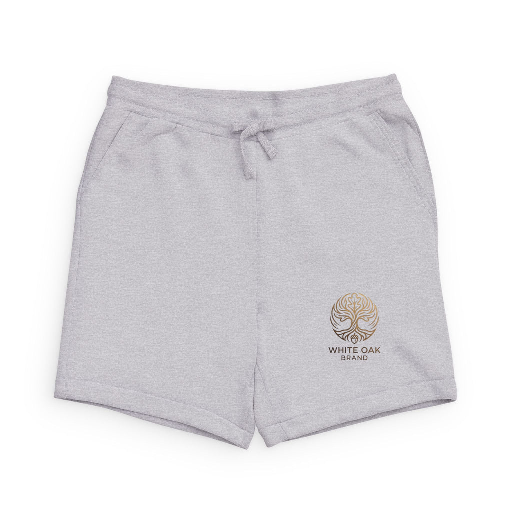 Tree of Life Black Sweatshorts — Minimal Gold Emblem Lounge Shorts