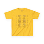 Kids White Oak Tree Tee – Vintage Botanical Tree Graphic Shirt