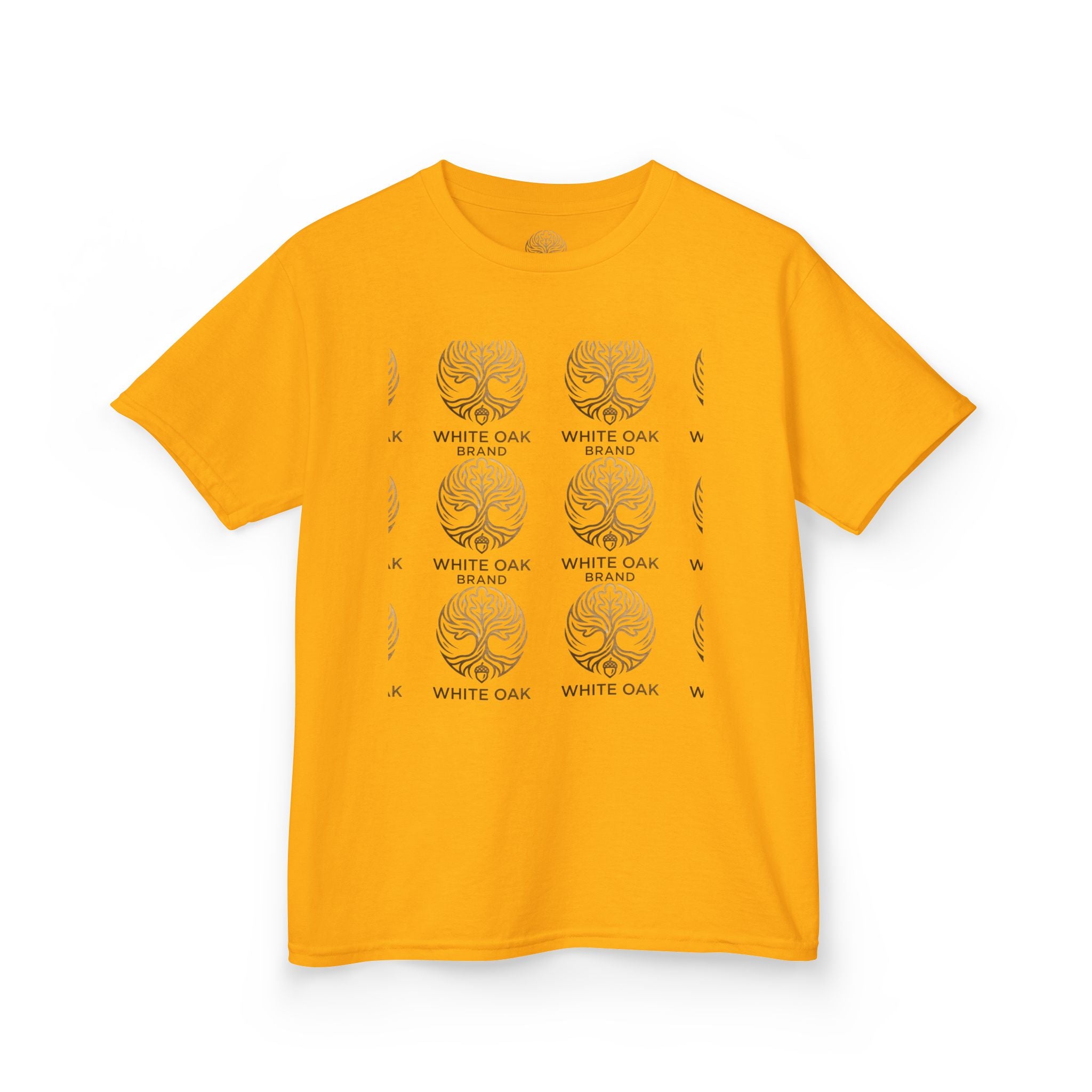 Kids White Oak Tree Tee – Vintage Botanical Tree Graphic Shirt