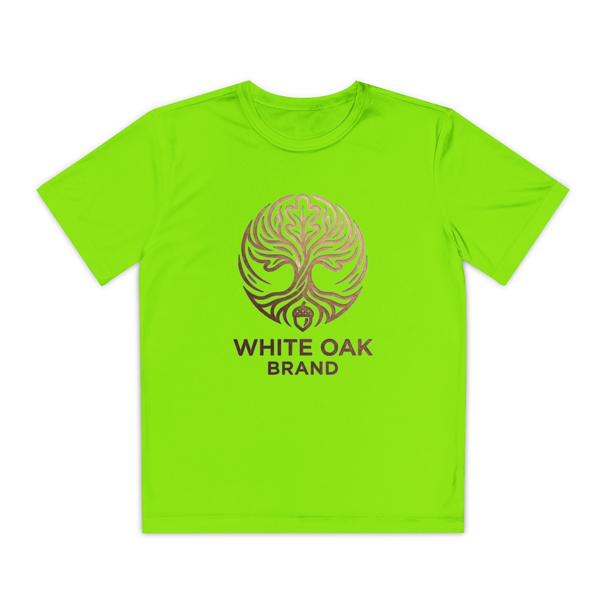 White Oak Brand Youth Tee — Tree Logo Athletic Shirt