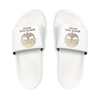 Youth Slide Sandals — White Oak Logo Removable-Strap Slides