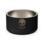 White Oak Brand Stainless Pet Bowl — 18oz Ceramic-Look Metal Dog & Cat Dish