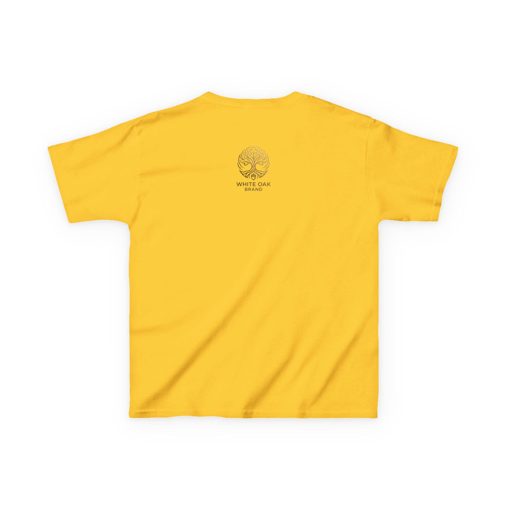 Kids White Oak Tree Tee – Vintage Botanical Tree Graphic Shirt