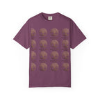 White Oak Brand Repeat Logo T-Shirt — Vintage Tree Skull Graphic Tee
