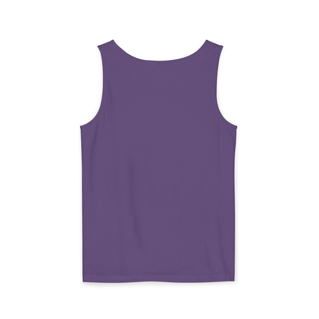 White Oak Brand Logo Tank Top — Minimal Tree Emblem Summer Tank