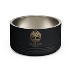 White Oak Brand Stainless Pet Bowl — 18oz Ceramic-Look Metal Dog & Cat Dish
